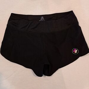 Buccee’s Black Performance Exercise Shorts Briefs Built in L